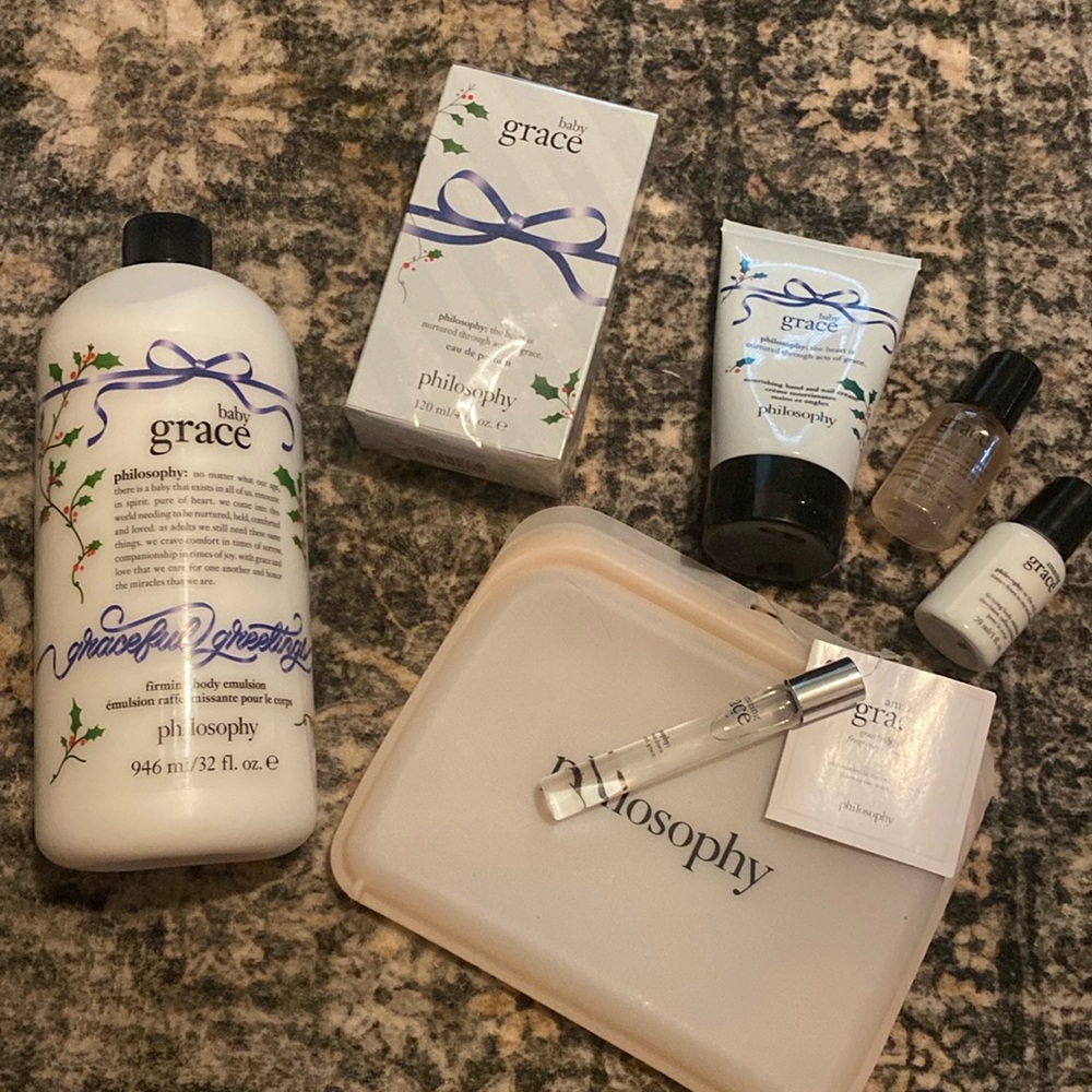 Philosophy baby amazing grace 7 items skincare perfume